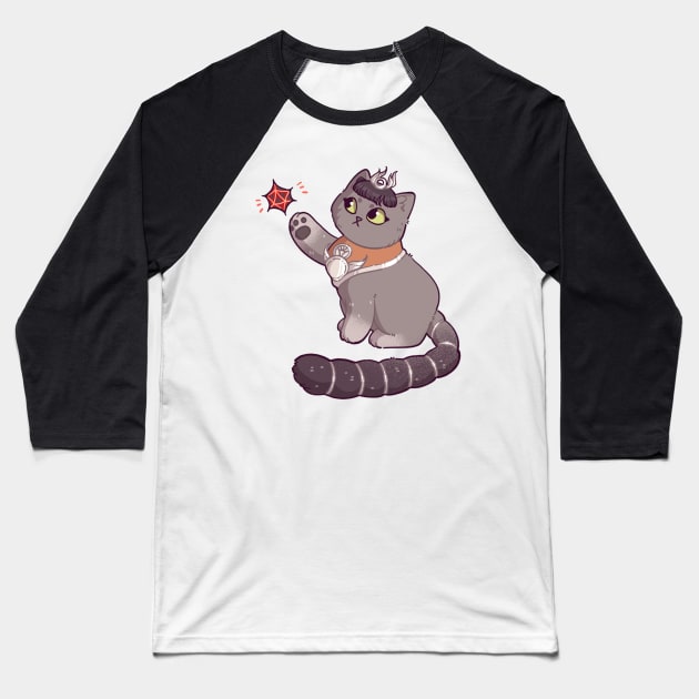 Baldurs Cat 3 - Shadowheart Baseball T-Shirt by nomsikka